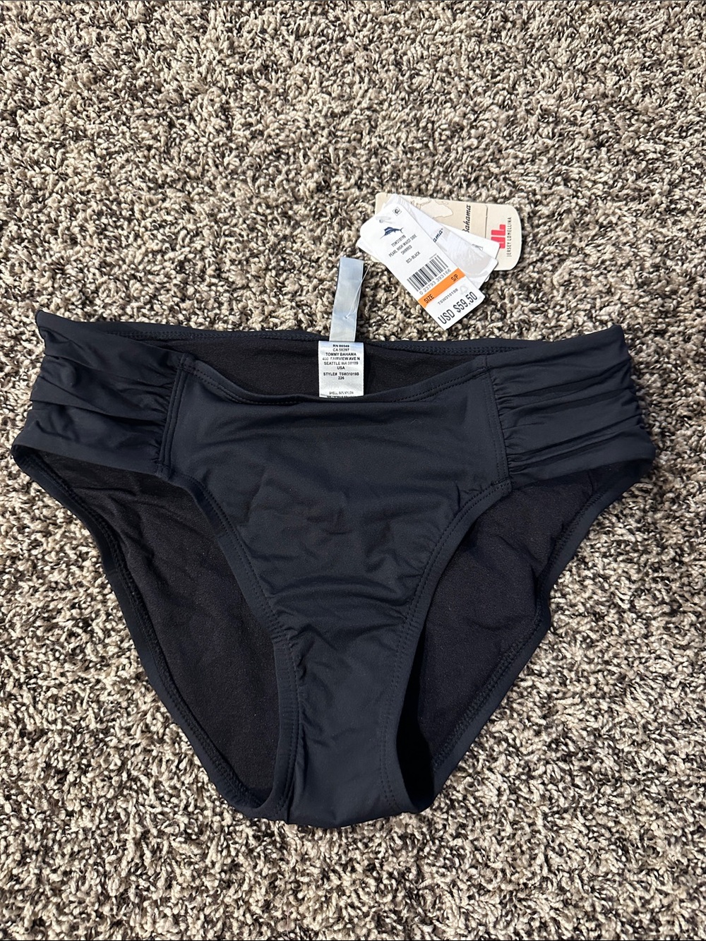 Tommy Bahama Black Women's Bikini Bottom